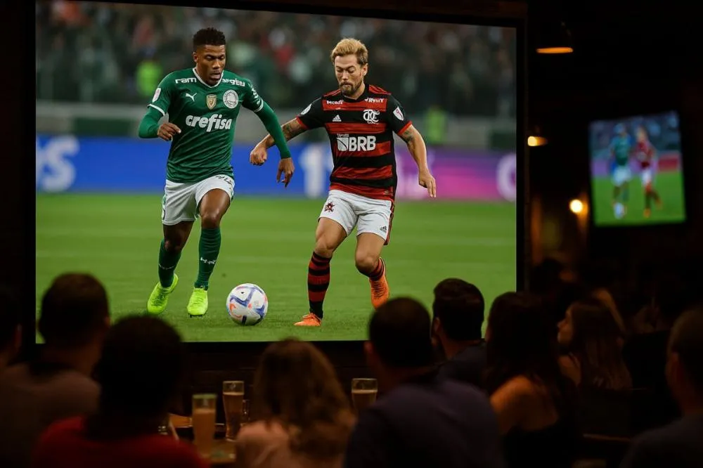 Palmeiras x Flamengo: onde assistir em Santa Cruz neste sábado (29) pela final da Libertadores