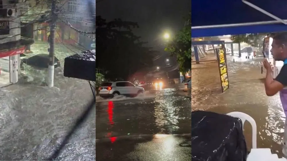 Chuva forte volta ao Rio, provoca alagamentos e coloca cidade em Estágio 2