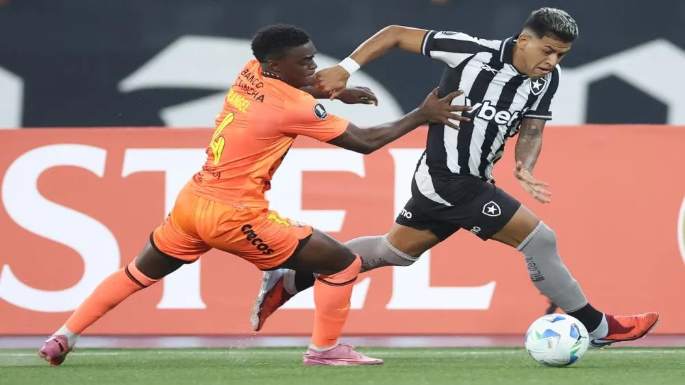 Botafogo nçao consegue reverter placar e é eliminado da Libertadores da América. (Foto: Vitor Silva/Botafogo)