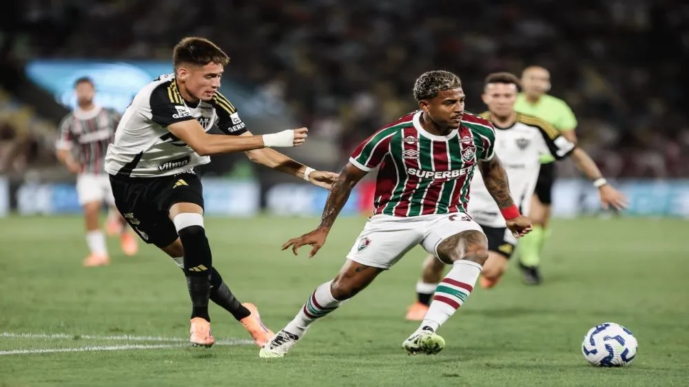 Fluminense joga contra o Atlético-MG visando ficar entre os lideres. (Foto: Lucas Merçon/Fluminense)