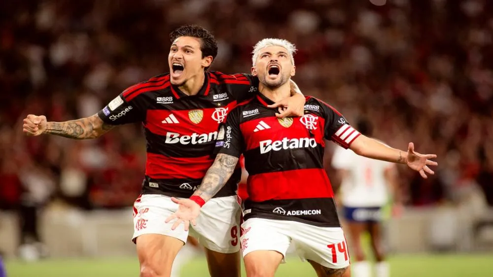 Arrascaeta abriu o placar diante do Bahia no Maracanã. (Foto: Adriano Fontes/Flamengo)
