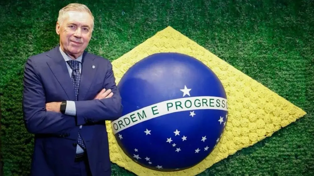 CBF renova contrato de Carlo Ancelotti até a Copa do Mundo de 2030