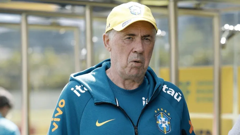 Carlo Ancelotti treinador da Seleção Brasileir na Copa de Mundo de 2026. (Foto: Rafel Ribeiro/CBF)