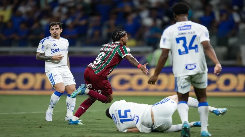 Jhon Kennedy fez abriu o placar no Mineirão contra o Cruzeiro. (Foto: Marcelo Gonçalves/Fluminense)