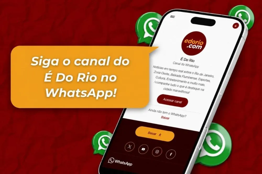 Quer receber as principais notícias do Rio direto no WhatsApp? Siga o canal do É Do Rio