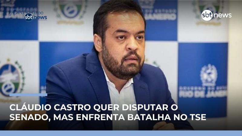 Cláudio Castro quer o Senado, mas cenário jurídico no TSE pode complicar planos